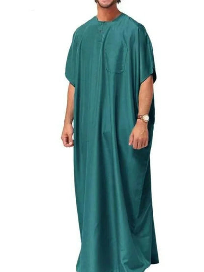 Turkye Muslim Islamic Men Jubba Thobe Dress Abayas Long Robe Saudi Musulman Abaya Moroccan Caftan Islam Clothing Dubai Arab