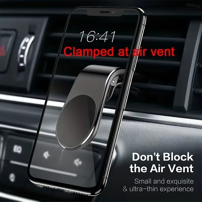 Universal Magnetic Car Phone Holder Mobile Mount - GPS Support Stand Compatible with iPhone 13 12 11 pro Max Huawei Xiaomi Samsu