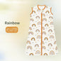 Baby Sleeping Bag Newborn Baby Anti-shock Sleeping Bag Pajamas Baby Pajamas Light Zipper Crawling Suit Anti-kick Cartoon Animal