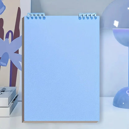 A Notebook with 60/120 Sheets,featuring Perforated Pages and A Horizontal Layout,Detachable and Not Too Uncomfortable To Handle