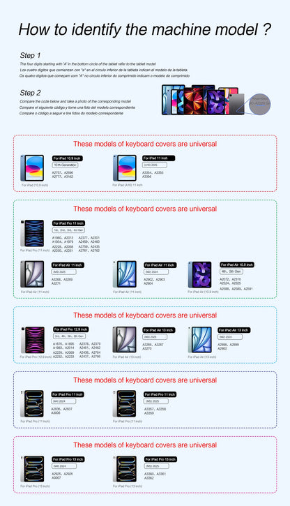TouchPad Magic Keyboard for iPad Air 11 13 M4 2026 M3 M2 iPad 10 10th Air 4 5 6 iPad Pro 11 12.9 13'' M5 M4 Smart Cover Backlit
