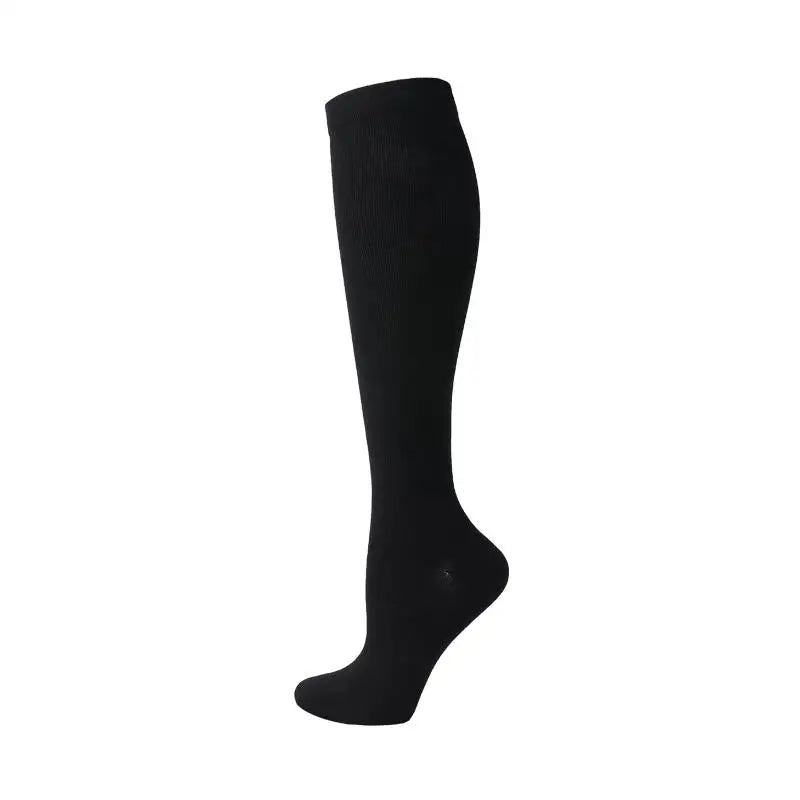 19 Styles Compression Stocking Blood Circulation Promotion Slimming Compression Socks Anti-Fatigue Comfortable Solid Color Socks