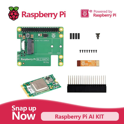 Raspberry Pi AI Kit combines official M.2 HAT+ with Hailo-8L accelerator
