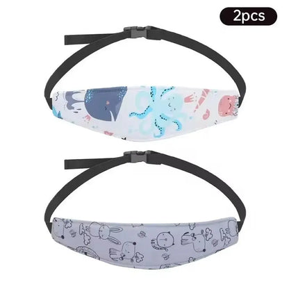Infant Baby Car Seat Head Support Children Belt Fastening Belt Adjustable Boy Girl Sleep Positioner Baby Saftey Pillows