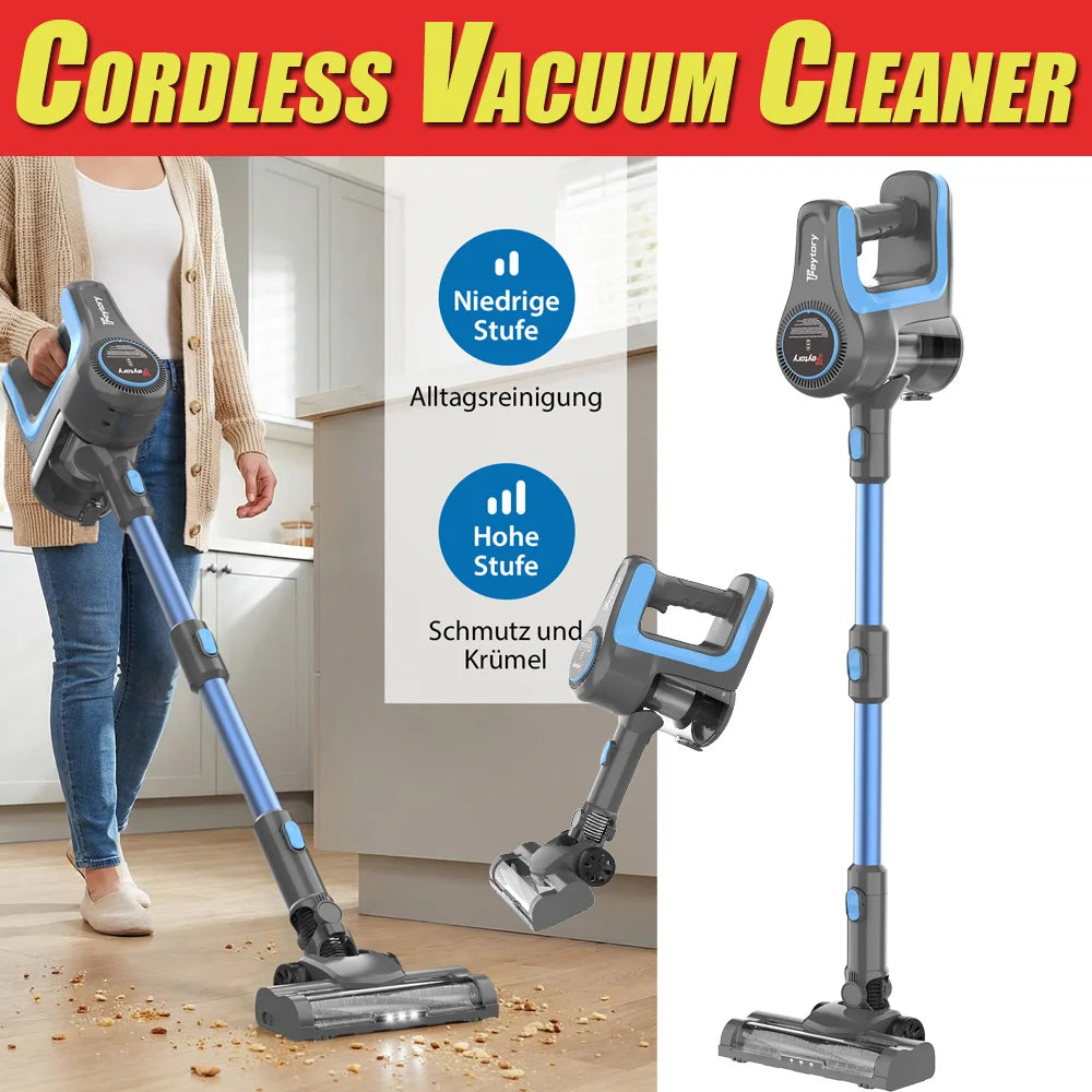 Battery vacuum cleaner Cordless Rechargeable battery vacuum cleaner vacuum cleaner-Wireless Rod vacuum cleaner Electric vacuum cleaner broom with charging station