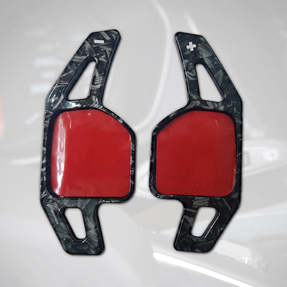2Pcs Car Steering Wheel Paddle ABS Gear Shift Paddles Accessories For Audi A3 A4L A5 A6L A7 A8 S3 S5 SQ5 RS3 R8 Q3 Q5 Q7 S6 S7