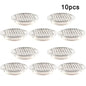 10 Pcs Cabinet Air Vent Grill Cover Metal Cupboard Round Ducting Ventilation 19-53mm For Home Decoration Hardware Accessories