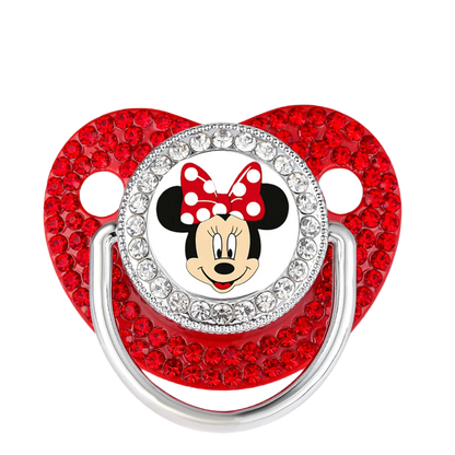 Shining nipple cartoon print baby feeding pacifier Silicone baby nipple  Baby soothing nipple  newborn sucking  0-12M