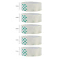10/5/1 Rolls Premium Transparent Tape 0.8cm 1.2cm 1.8cm Multifuntion High-viscosity Adhesive Tape for Gift Wrapping Packing