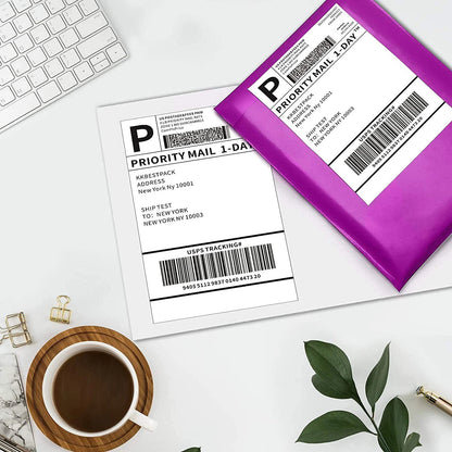 4x6 Inch 500sheets Thermal Shipping Self-adhesive Label Printer Shipping Labels Oil-Proof Labels All-Purpose Sticker Label Paper