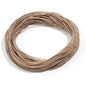 Apx 25 Yards 1mm Fabric Crafting Cords DIY Bracelets Braided Elastic Cord Beading Threads Stretch String for Jewelry Making