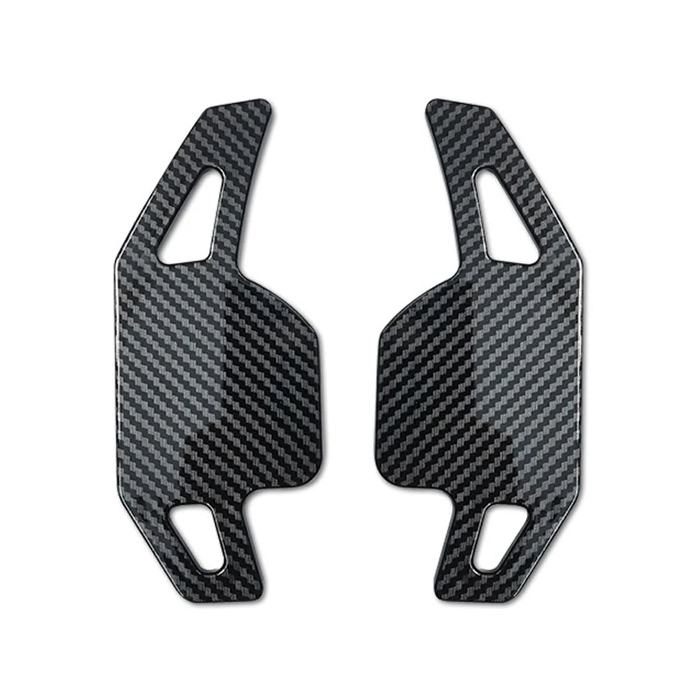2Pcs Car Steering Wheel Paddle ABS Gear Shift Paddles Accessories For Audi A3 A4L A5 A6L A7 A8 S3 S5 SQ5 RS3 R8 Q3 Q5 Q7 S6 S7