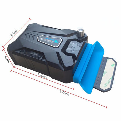 COOLCOLD K27 Portable Notebook Laptop Cooler USB Air Extracting Cooling Vacuum Fan Radiator Laptop Notebook Cooler