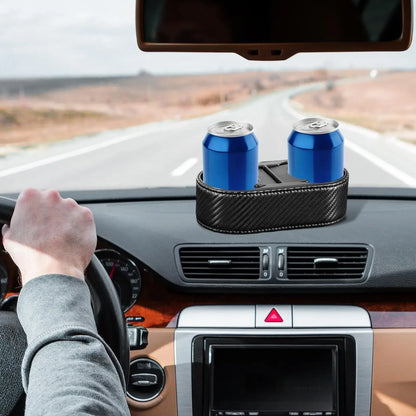Automotive Cup Holders Double Vehicle Cup Holder Console Organizer Automotive Fixed Beverage Bracket for Golf Cart Trip Daily