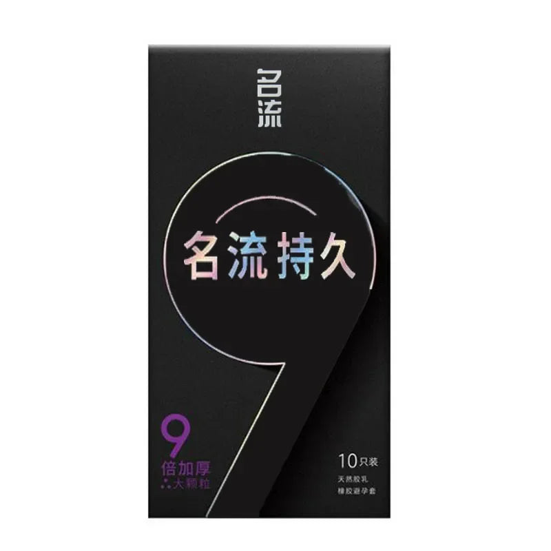 10pcs 9x PERSONAGE Extra Thick Ejaculation Dotted Condoms Physical Delay Smooth Lubrication Intimate Sex Toys Adult Goods