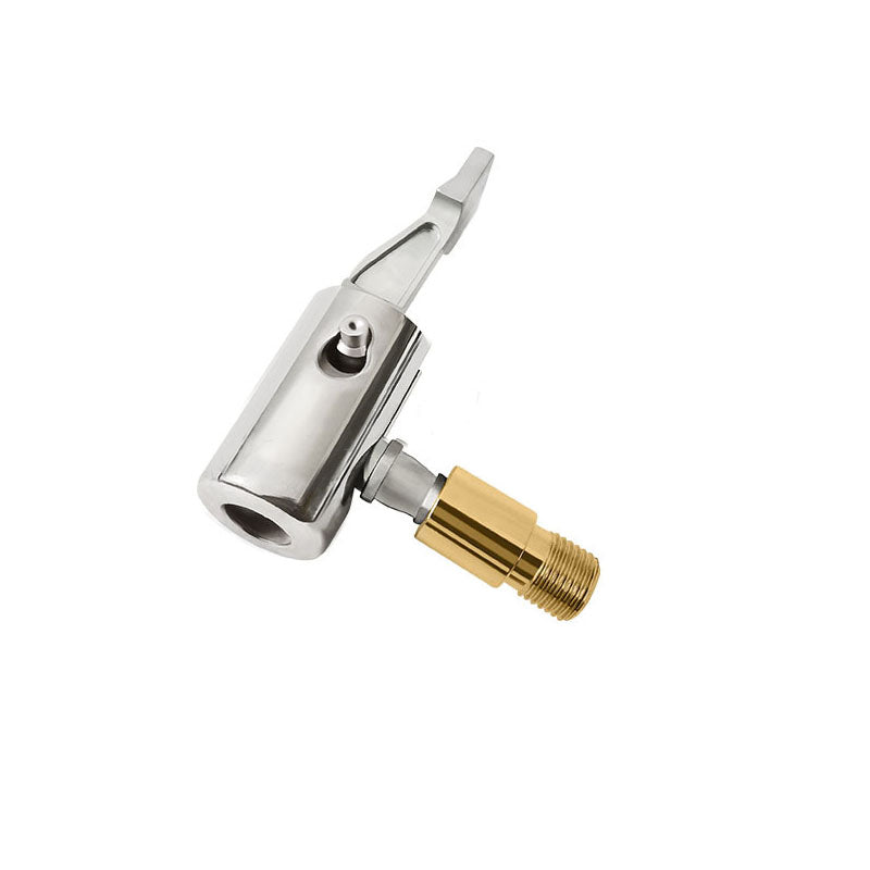 1 Pcs Portable Inflatable Pump for Car Tire Air Chuck Compressor Tire Inflator Tire Chuck with Barb Connector for Hose Repair