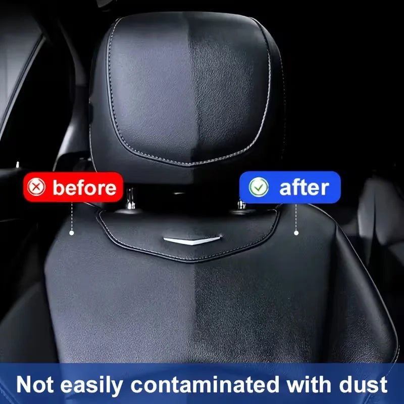 Car Plastic Restorer BLACK TO BLACK Long-Lasting Deep Black Repair Wax Coating for Dashboard, Interior Trim & All Auto Plastic P