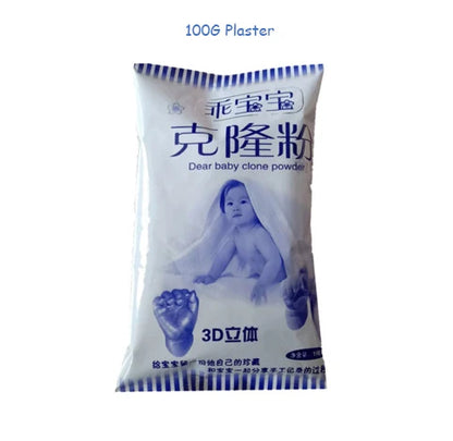 DIY Baby Plaster Mold 3D Hand Foot Print Mold for Baby Souvenir Hand Casting Kit Couples Wedding Accessories Home Decor Gifts