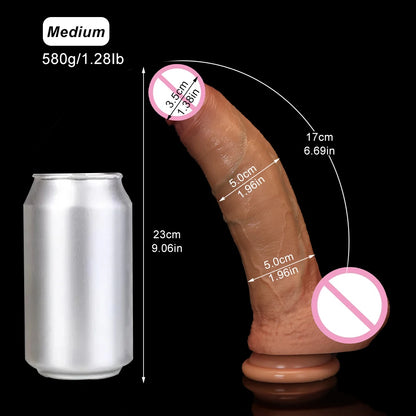 Thick Dildos Realistic Liquid Silicone Huge Penis Women Sex Toys G-spot Masturbation Big Dick Strap on Anal Dildo Lesbian 18+