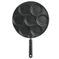 7 Holes Frying Pan Non-stick Egg Burger Mold Household Egg Frying Pan Kitchen Supplies