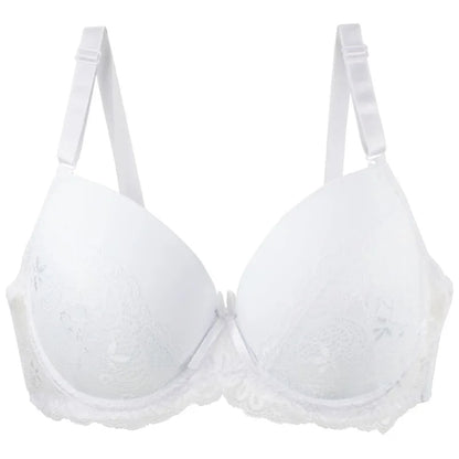 DaiNaFang Push Up Breathable Bras Bow 34/75 36/80 38/85 40/90 42/95 44/100 BCDE Cup Underwear For Women Plus Size Lingerie