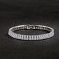 Hot Sales 925 Sterling Silver Bracelet Noble Color Crystal Hand For Women Charm Wedding Designer Jewelry Gift Party 18cm