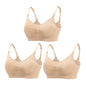 3PC/lot Maternity Nursing Bras Cotton Breastfeeding Pregnant Women Pregnancy Underwear Breast Feeding Bra Clothing Lactancia