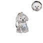 Diy Bag Charm Handmade Pet Hair Memorial Keychain Keepsake Pendant for Dog Fur - Personalized Pet Loss Gift for Dog Lovers