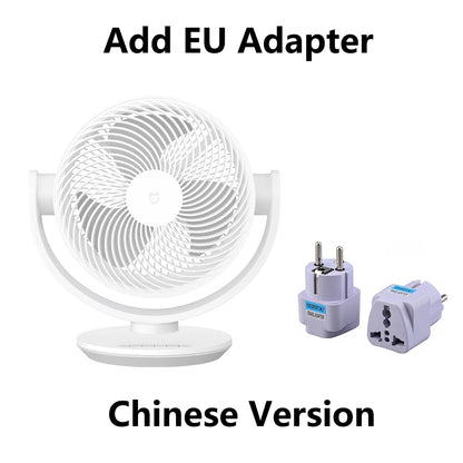 Xiaomi Mijia DC Inverter Desktop Circulation Fan Portable Desktop Electric Fan Mihome App  Smart Three-Dimensional Lightweight