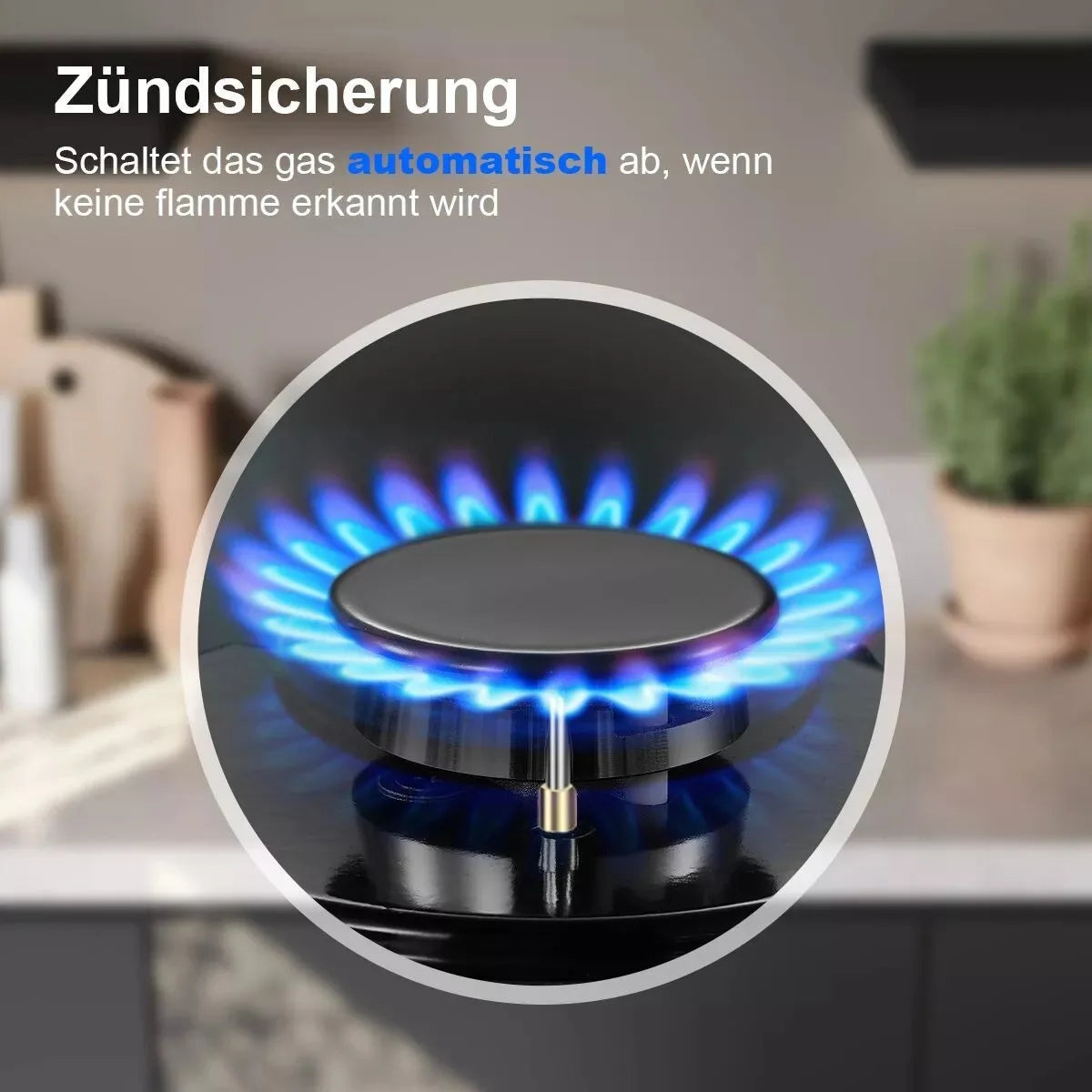 Topstrong 2 Burner Ceramic Glass Built-in Hob Natural Gas Propane Gas Hob YYEUGCT-B02