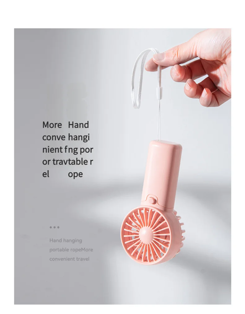 MEET SUN Portable Fan, Creative Pocket Handheld Mini Fan, Lightweight AAA Battery Powered (Batteries Not Included) Personal Cool
