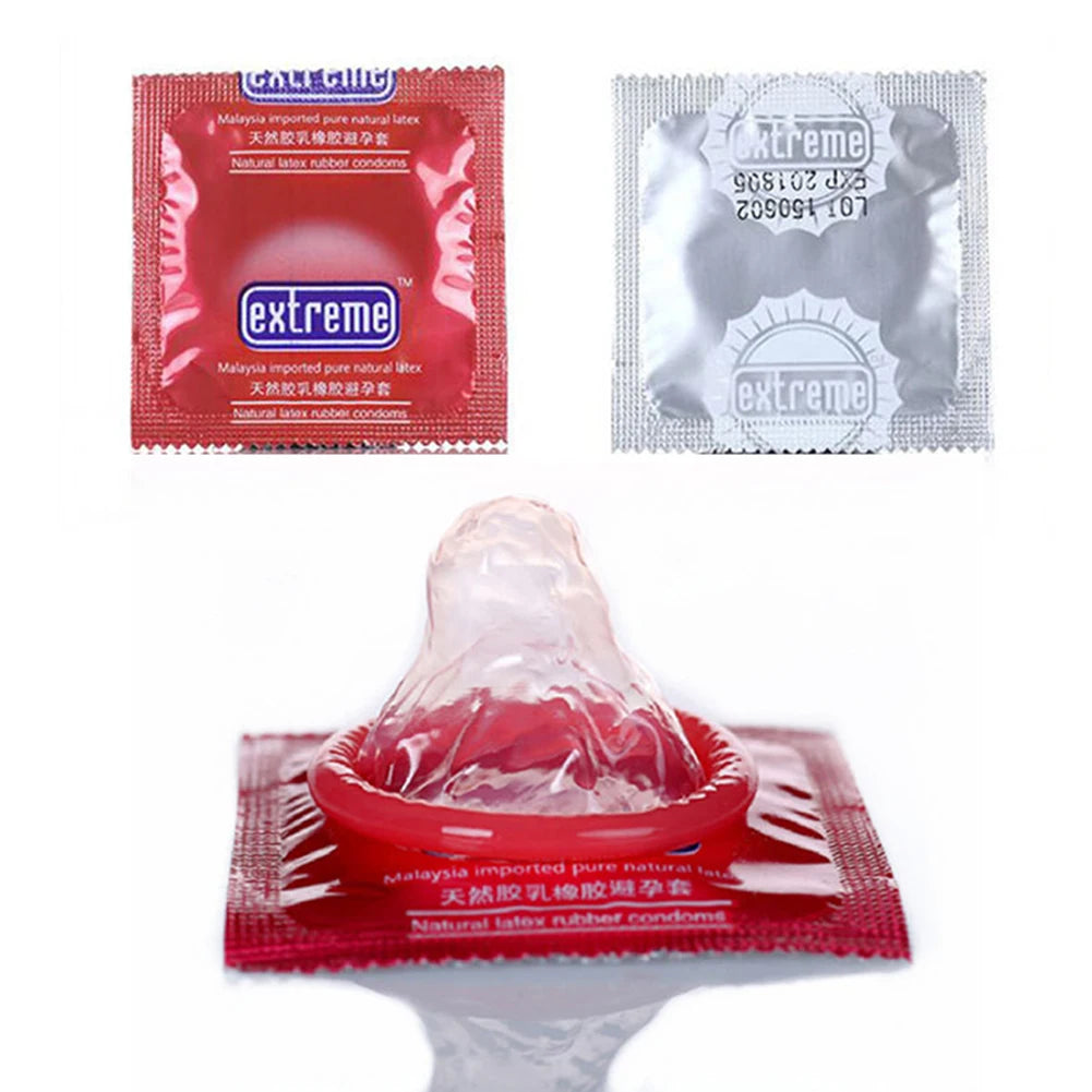 10/12PCS Men's Condoms Sex Toys Lubricante Penis Sleeve Sex Products Vaginal Stimulation Ultra Thin Spike Condoms Adult Supplies