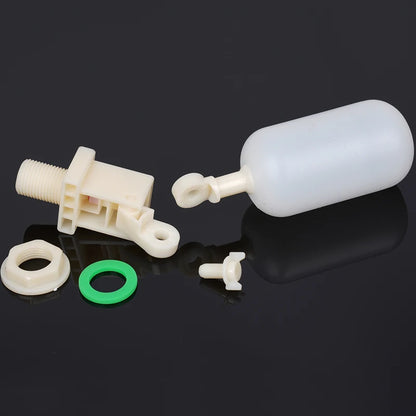 DN15 Adjustable 1/2" Floating Auto Fill Valve Automatic Fill Tank Water Level Control 1/2" Thread Plastic Float Ball Valve