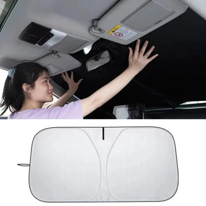 Car Windshield Sun Shade Cover Foldable Visor Protector Interior Anti UV Sun Windscreen Folding Parasol Car Accessories