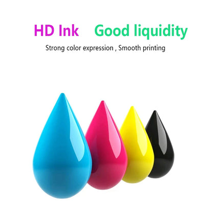 100ML Refill Ink Kit For HP 21 22 301 302 304 121 122 123 650 652 300 140 141 63 65 343 338 Printer Ink Cartridge