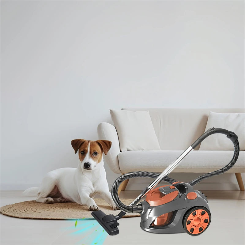 3300W Multicyclonic Vacuum Cleaner 3L Bagless Canister Vacuum Cleaner Cleaning Machine for Hard Floors Carpets Pet Hair