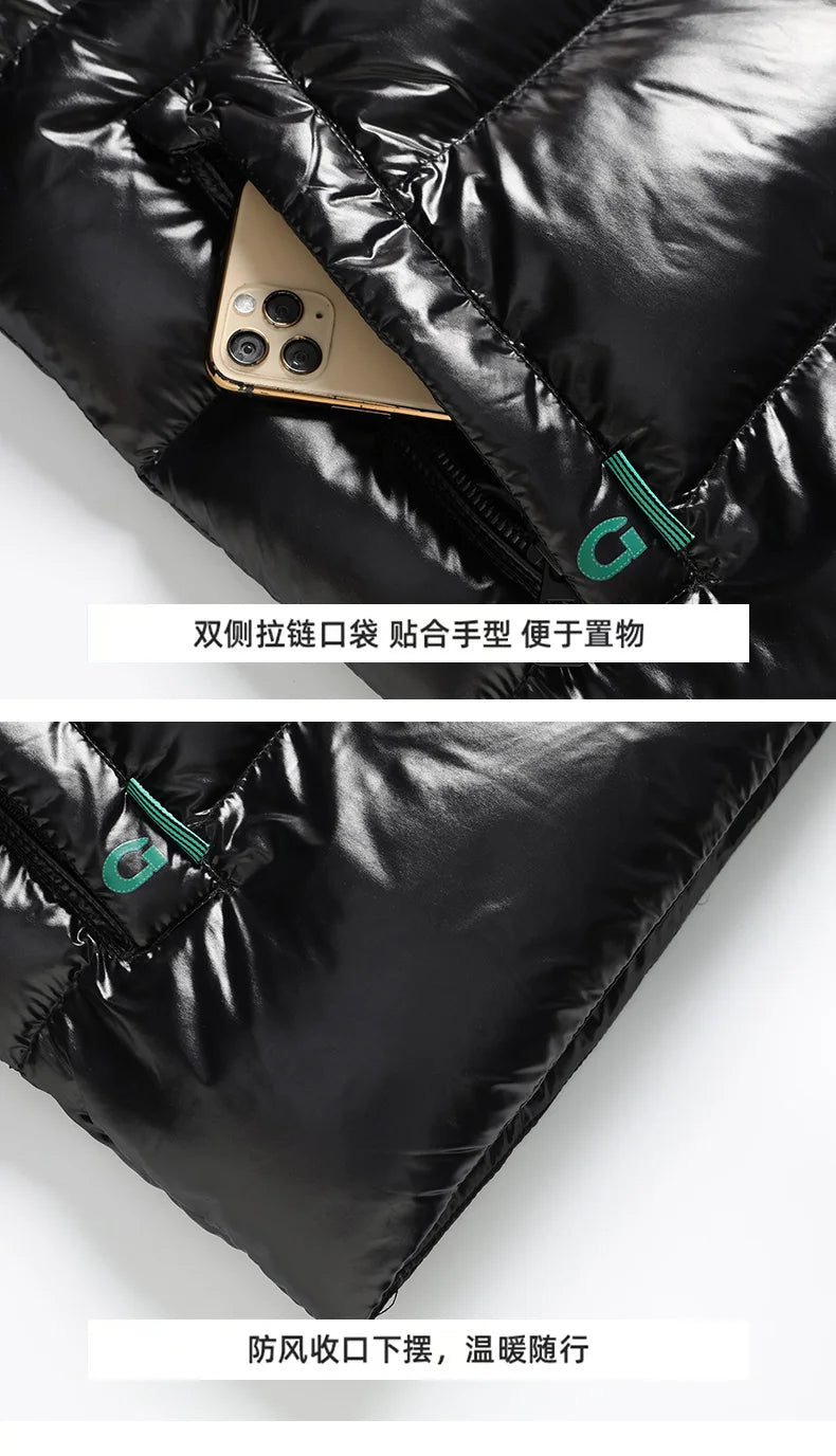 2026 Men's Winter Jackets men high quality fashion waterproof Warm Jacket Casual thicken Parkas Male Warm coat Male L-5XL