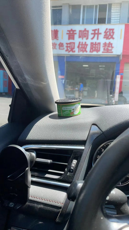 Car Air Fresheners: Lemon Scent | Organic Cans | Odor Eliminator Essential | Long-Lasting | Strong Fragrance | For Home Closet