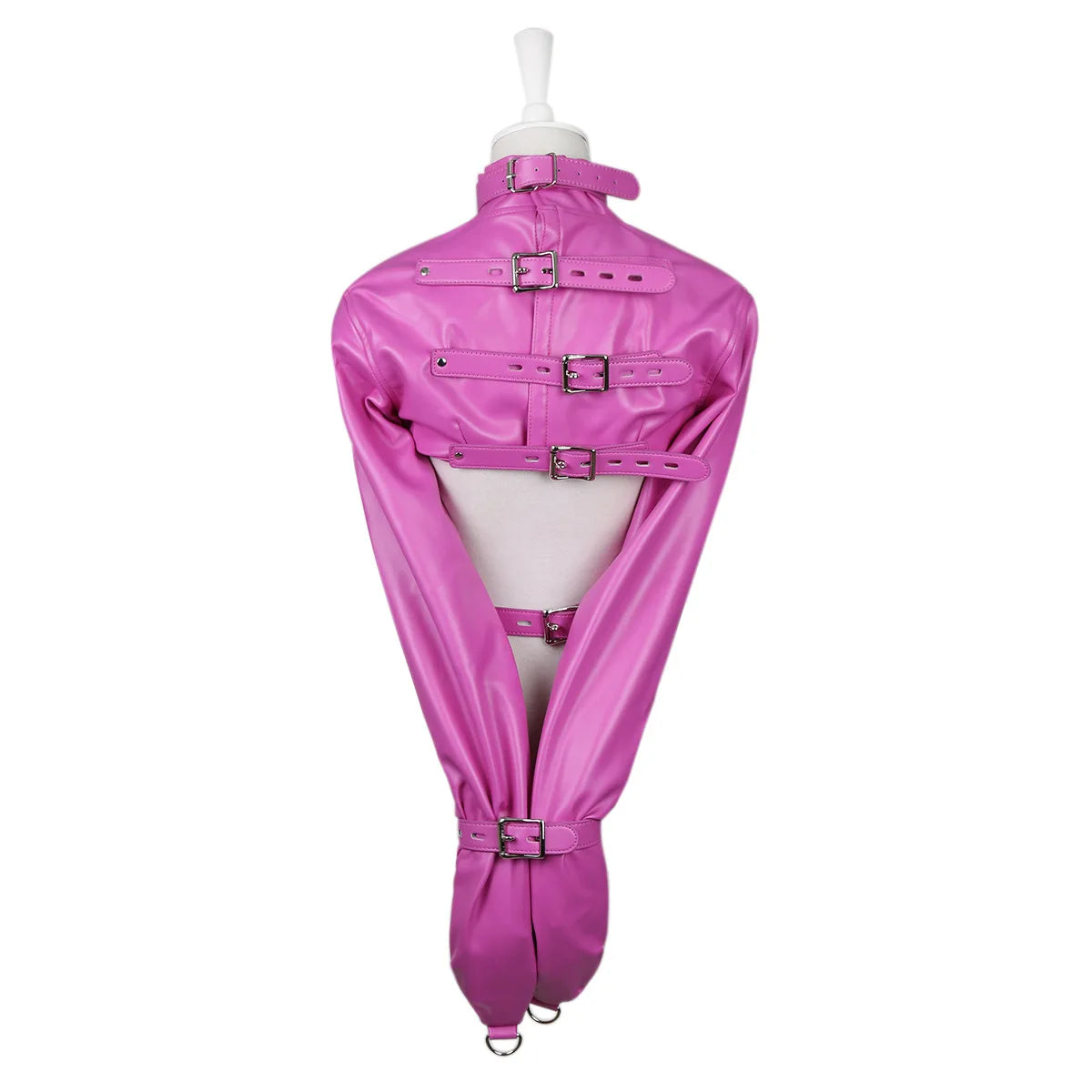 Bondage Women PU Leather Body Harness Cupless Straight Jacket Adult Costume BDSM Sexy Shop Atacado Harness Woman Accessories