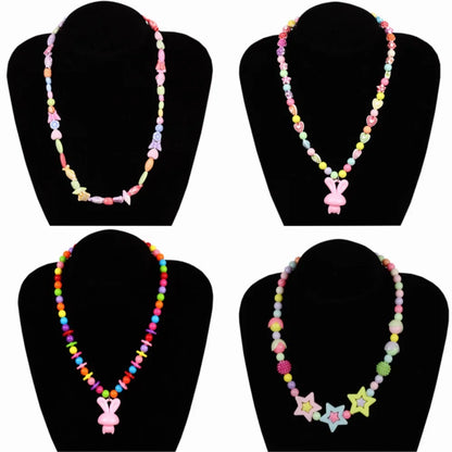 Arts Crafts DIY Handmade Beaded Kit DIY Handmade DIY Making Beads Kit Colorful Kawaii Kit for Make Bracelets Beads Girl Gift