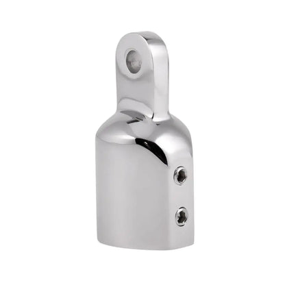 4 Pieces Heavy Duty Marine Boat EyeTube End Cap Stainless Steel Bimini Top Fitting Hardware 25mm Canopy External Pipe Eye End