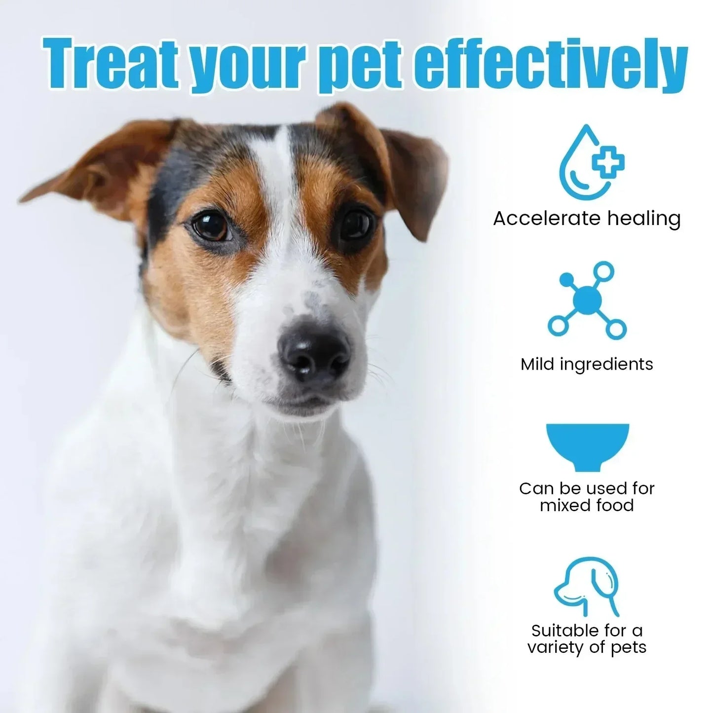 Pet Cough Relief Drops for Dogs, Soothing Throat Support for Sneezing, Natural Respiratory Aid Treat, Helps Immunity Daily Care