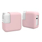 Portable Silicone Power Adapter Case Shockproof Anti-drop Elastic Cover 30W/45W Dust-proof Charger Case for MacBook