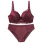 DaiNaFang Push Up Bras Set For Women Breathable Lift 34/75 36/80 38/85 40/90 42/95 BC Cup Underwear Bow Lingerie