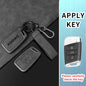 Leather Car Key Case Cover Shell Holder for Skoda Kodiaq Remote Control Key Cover Metal Housing Keyless Protector Accessories