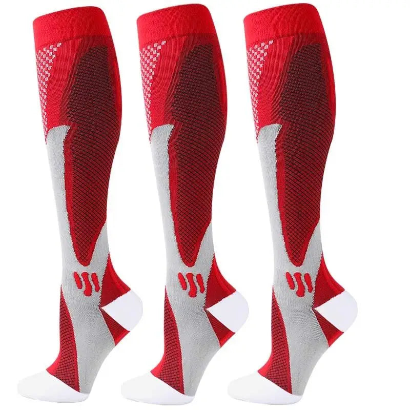 1/3Pairs Compression Sport Socks Medical Nursing Stockings Prevent Varicose Veins Socks Pregnancy Nursing Athletic Soccer Socks