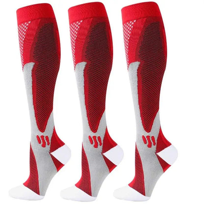 1/3Pairs Compression Sport Socks Medical Nursing Stockings Prevent Varicose Veins Socks Pregnancy Nursing Athletic Soccer Socks