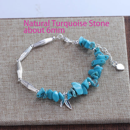 VENTFILLE 925 Sterling Silver Butterfly Bracelet for Girl Bead String Design Insect Fashion Versatile Jewelry Gift Dropshipping