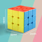 3x3x3 twisted, stress reducing, brain strengthening, puzzle solving, professional smooth speed, children's toy gift