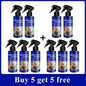 Quick-Acting Car Rust Remover Spray - Care for Auto Exhaust Pipes & Wheel Hubs, Metal Iron Powder Cleaner